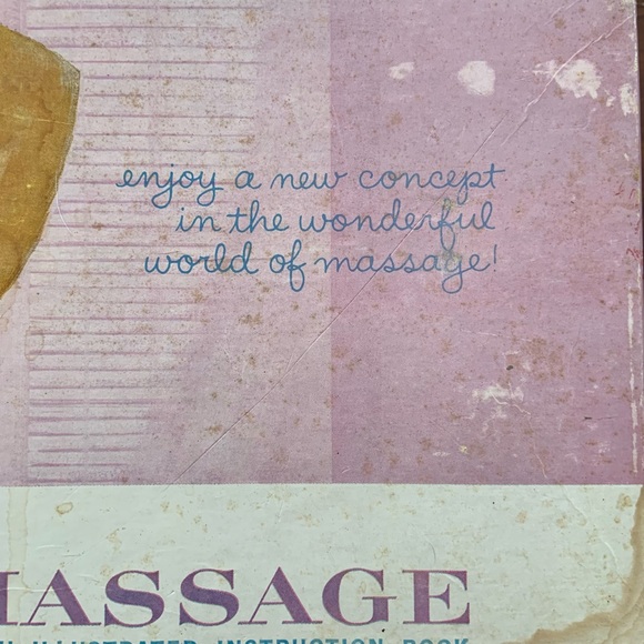 Vintage duo massager vibrator in original box w instructions and attachments! - Picture 3 of 8